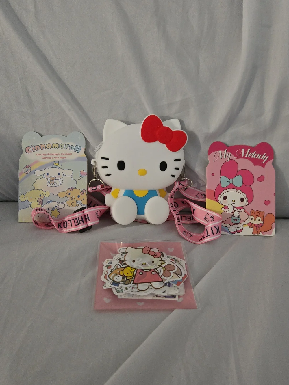 Hello Kitty Mini Silicone Birthday Christmas Valentines Gift idea Crossbody Bag